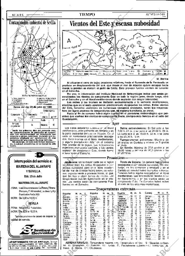 ABC SEVILLA 22-07-1993 página 62