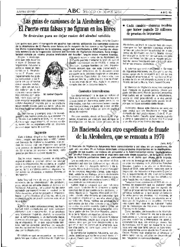 ABC SEVILLA 22-07-1993 página 65