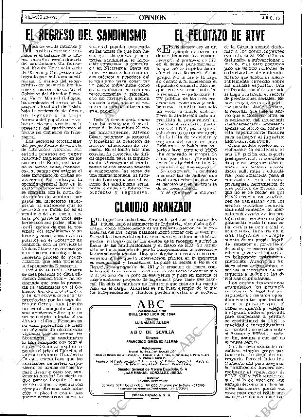 ABC SEVILLA 23-07-1993 página 15