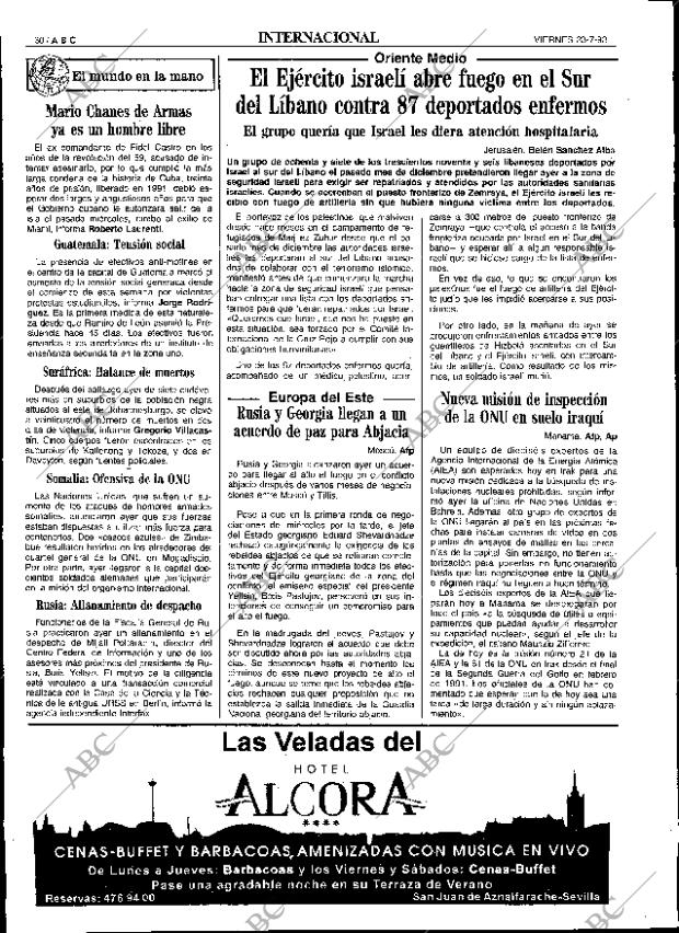 ABC SEVILLA 23-07-1993 página 30