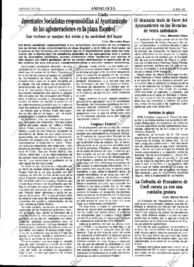 ABC SEVILLA 23-07-1993 página 39
