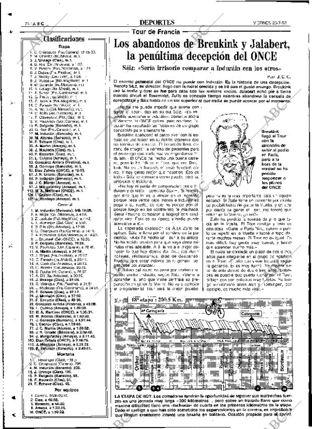 ABC SEVILLA 23-07-1993 página 74