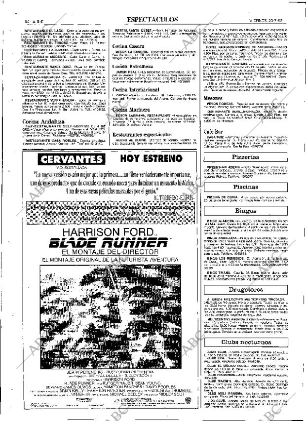 ABC SEVILLA 23-07-1993 página 84