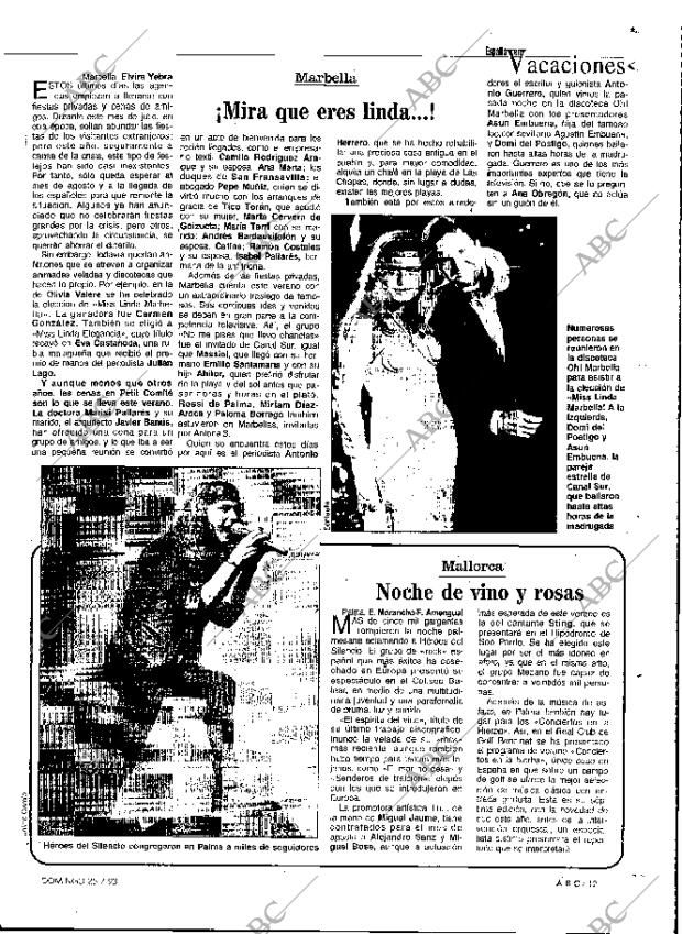 ABC MADRID 25-07-1993 página 121