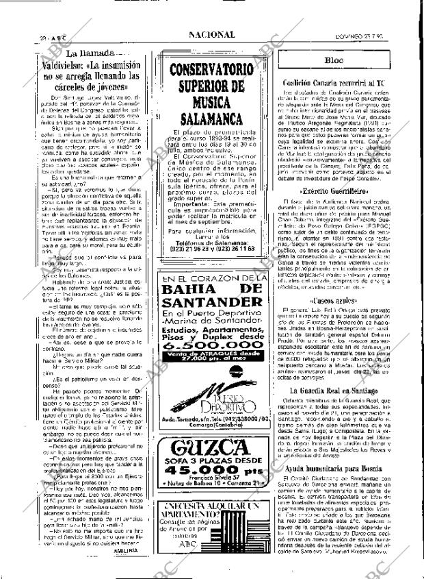 ABC MADRID 25-07-1993 página 28