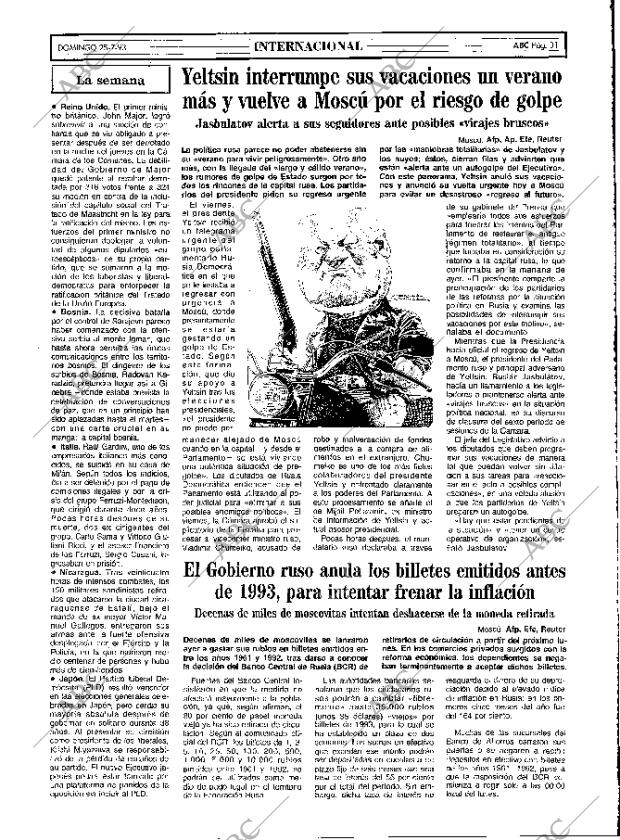 ABC MADRID 25-07-1993 página 31