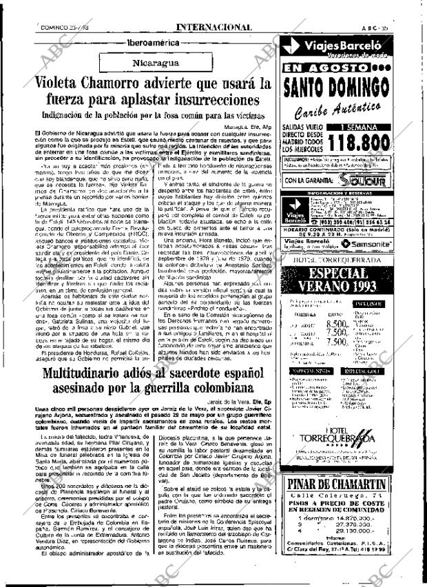 ABC MADRID 25-07-1993 página 35