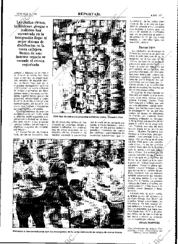 ABC MADRID 25-07-1993 página 67
