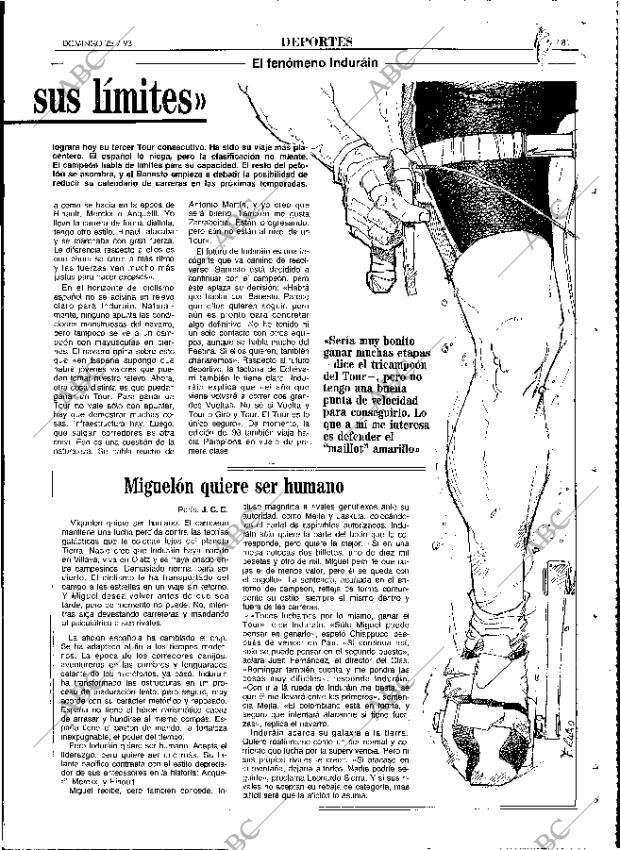ABC MADRID 25-07-1993 página 81