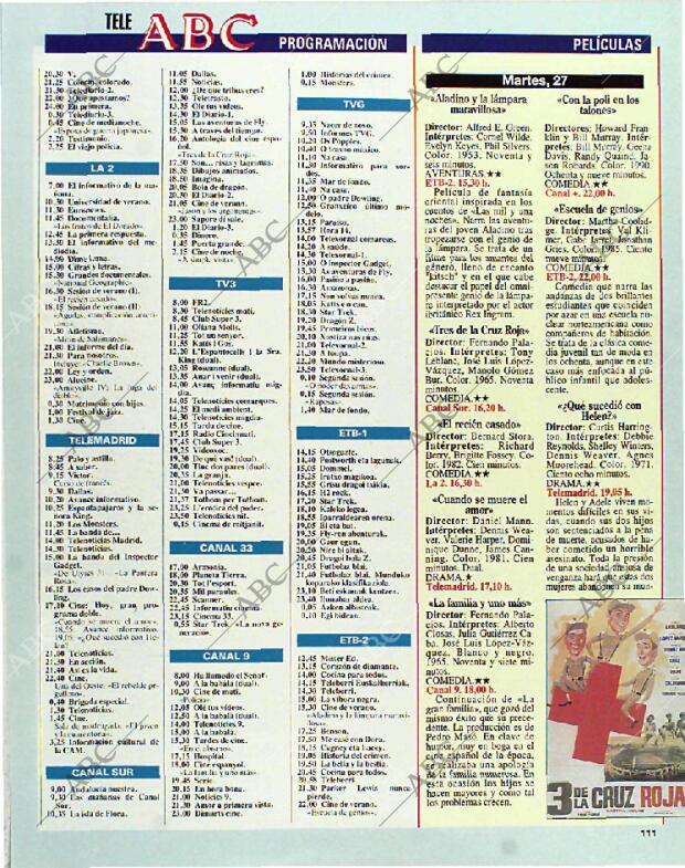 BLANCO Y NEGRO MADRID 25-07-1993 página 111