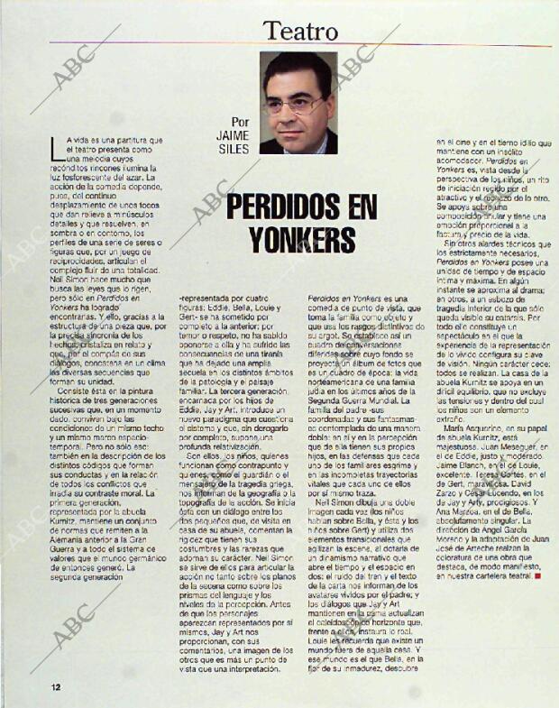 BLANCO Y NEGRO MADRID 25-07-1993 página 12