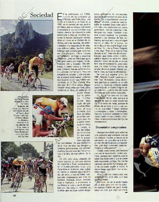 BLANCO Y NEGRO MADRID 25-07-1993 página 22