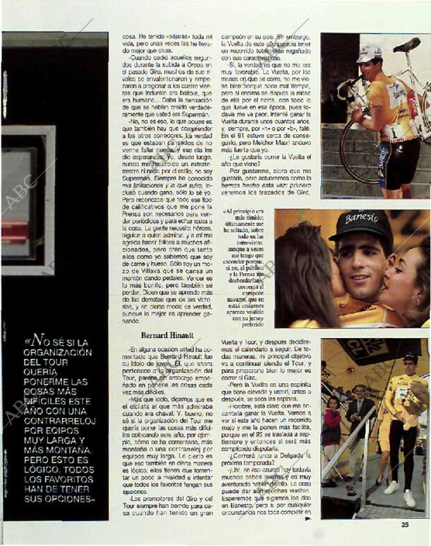 BLANCO Y NEGRO MADRID 25-07-1993 página 25