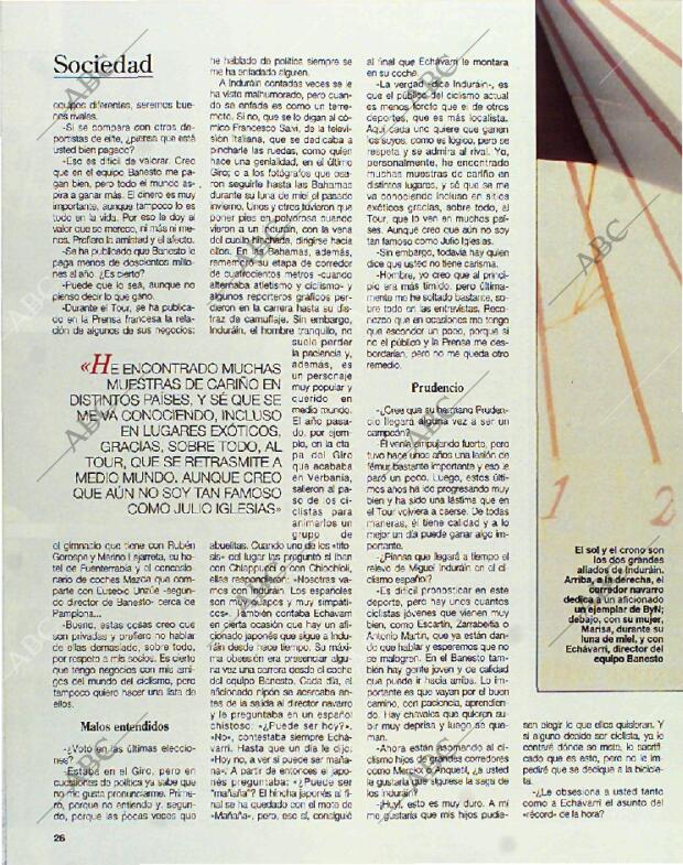 BLANCO Y NEGRO MADRID 25-07-1993 página 26