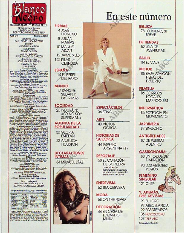 BLANCO Y NEGRO MADRID 25-07-1993 página 3
