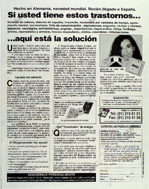 BLANCO Y NEGRO MADRID 25-07-1993 página 35