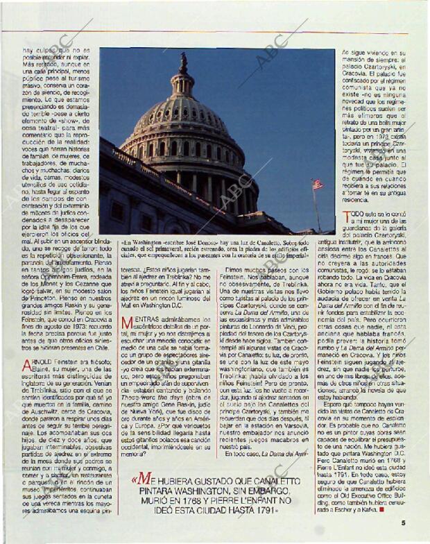 BLANCO Y NEGRO MADRID 25-07-1993 página 5