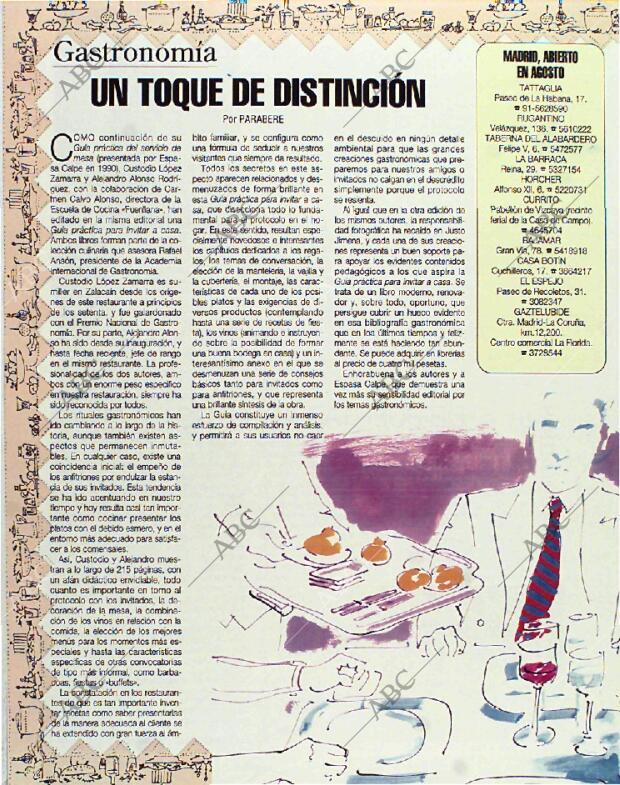 BLANCO Y NEGRO MADRID 25-07-1993 página 88