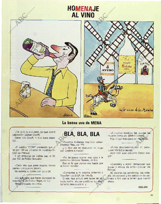 BLANCO Y NEGRO MADRID 25-07-1993 página 93