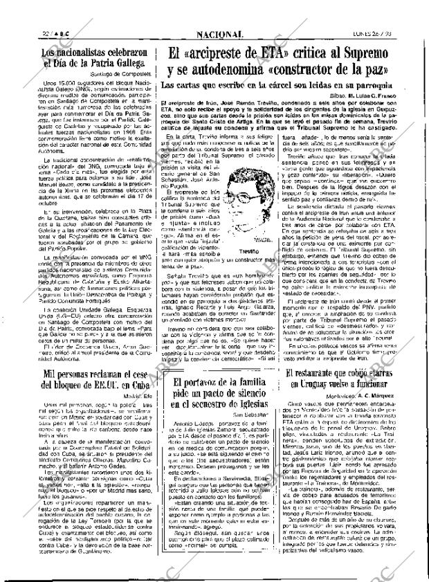 ABC MADRID 26-07-1993 página 20