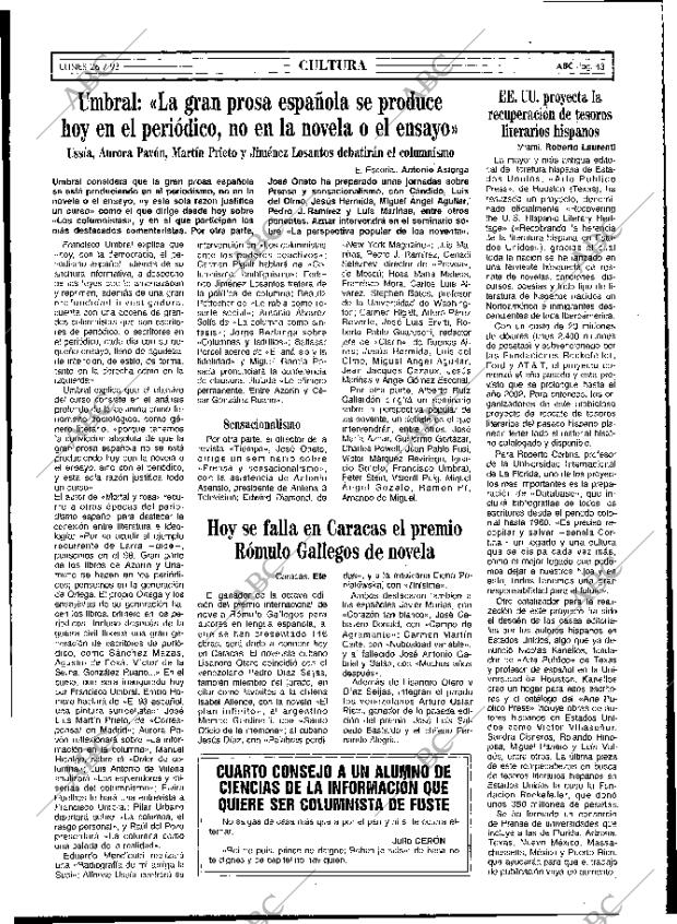 ABC MADRID 26-07-1993 página 41