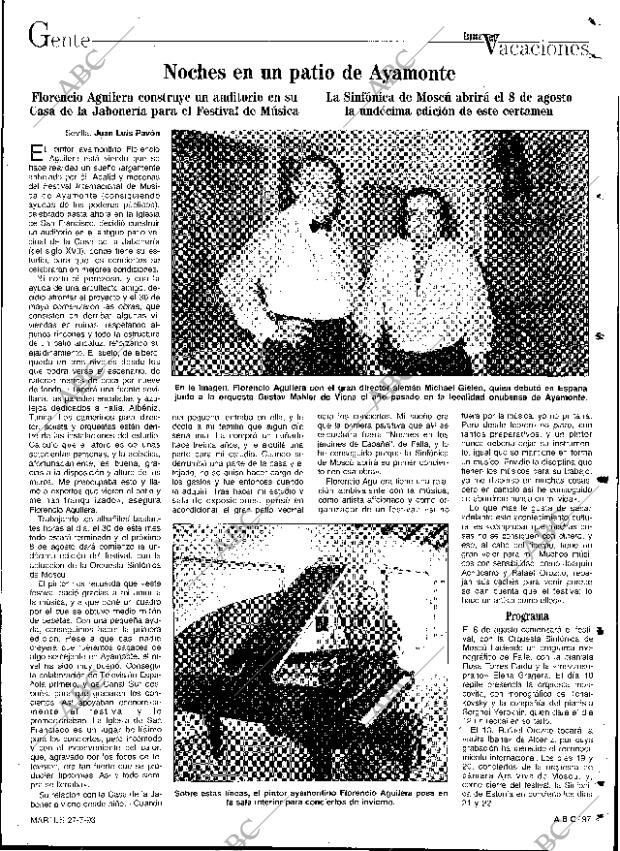 ABC SEVILLA 27-07-1993 página 97