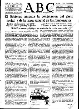 ABC SEVILLA 31-07-1993 página 11