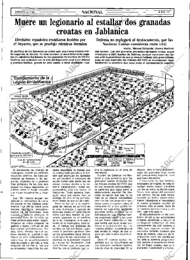 ABC SEVILLA 31-07-1993 página 17