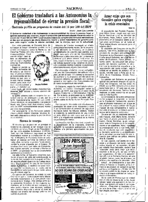 ABC SEVILLA 31-07-1993 página 19