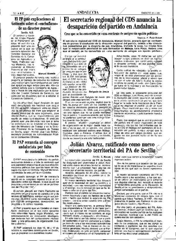 ABC SEVILLA 31-07-1993 página 32