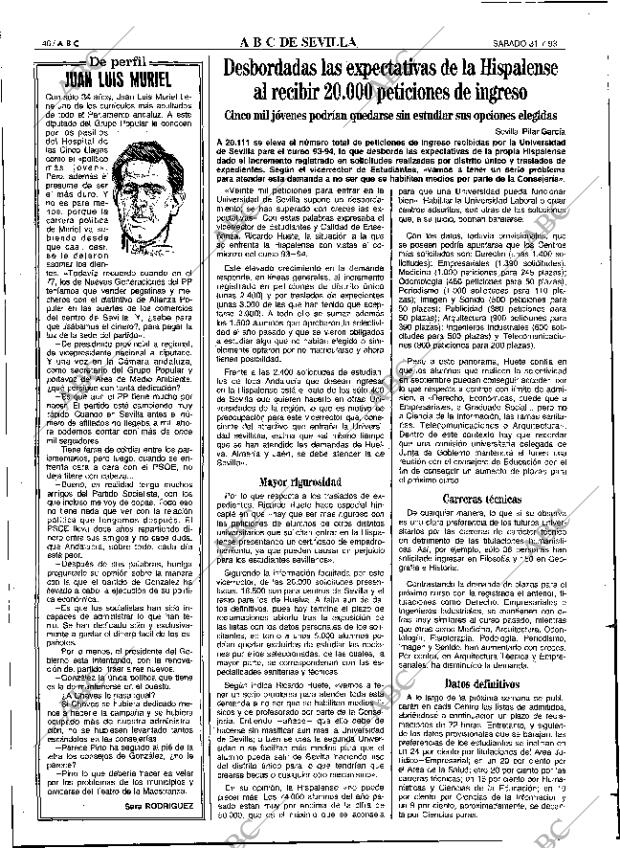 ABC SEVILLA 31-07-1993 página 46