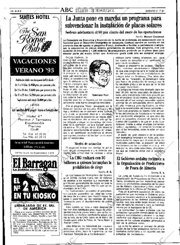 ABC SEVILLA 31-07-1993 página 66