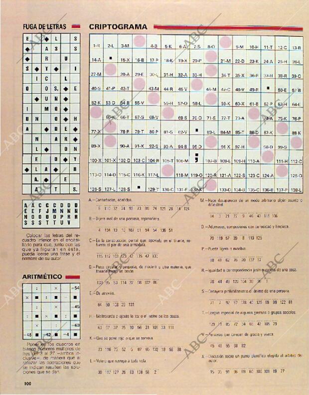 BLANCO Y NEGRO MADRID 01-08-1993 página 100