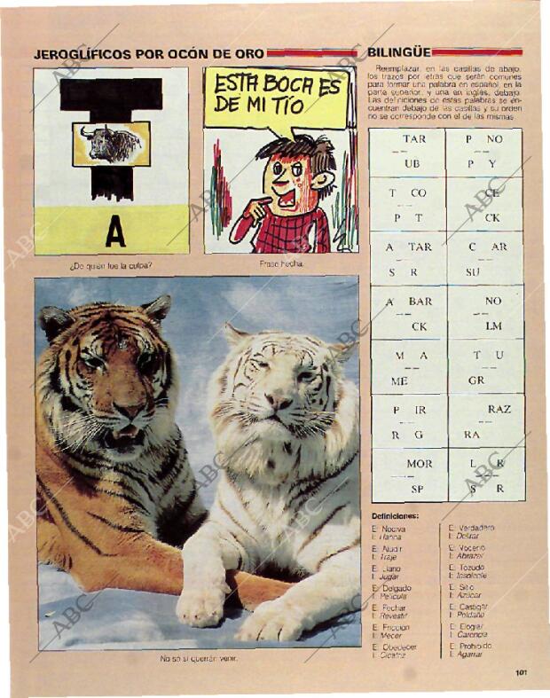 BLANCO Y NEGRO MADRID 01-08-1993 página 101