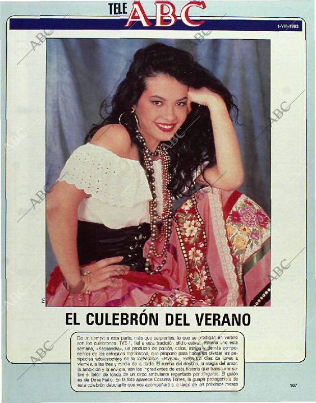 BLANCO Y NEGRO MADRID 01-08-1993 página 107