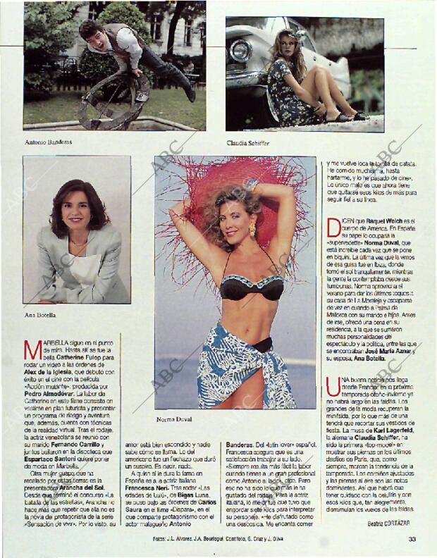 BLANCO Y NEGRO MADRID 01-08-1993 página 33