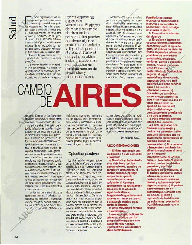 BLANCO Y NEGRO MADRID 01-08-1993 página 84