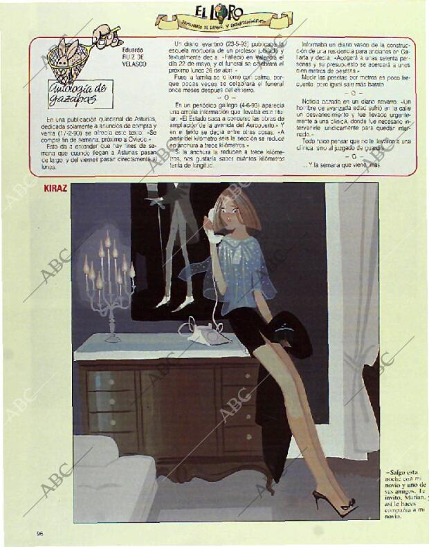 BLANCO Y NEGRO MADRID 01-08-1993 página 96