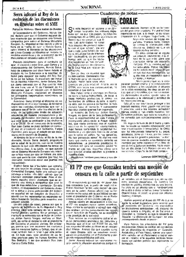 ABC SEVILLA 02-08-1993 página 24