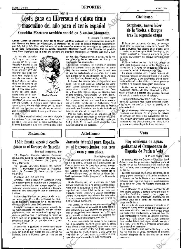 ABC SEVILLA 02-08-1993 página 79