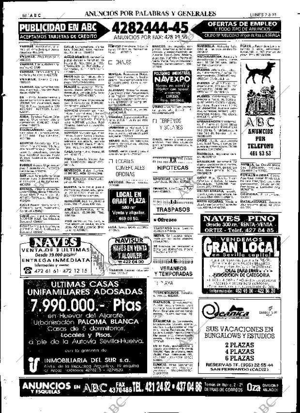 ABC SEVILLA 02-08-1993 página 88