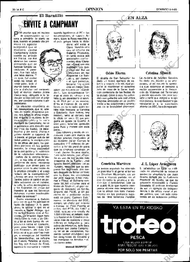 ABC SEVILLA 08-08-1993 página 20