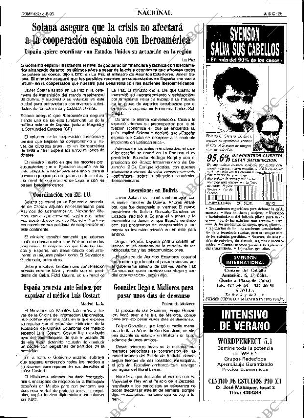 ABC SEVILLA 08-08-1993 página 25