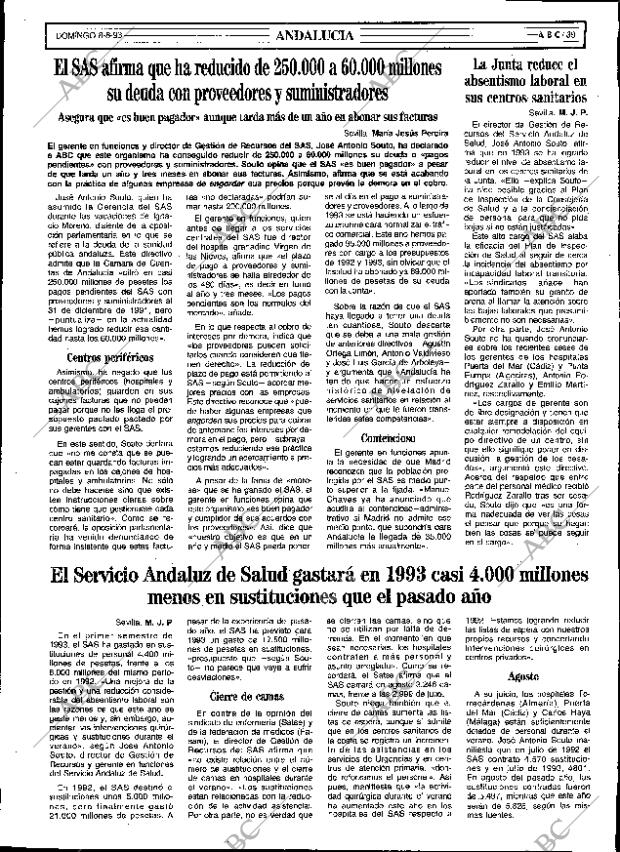 ABC SEVILLA 08-08-1993 página 39