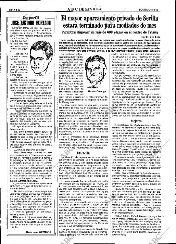 ABC SEVILLA 08-08-1993 página 50