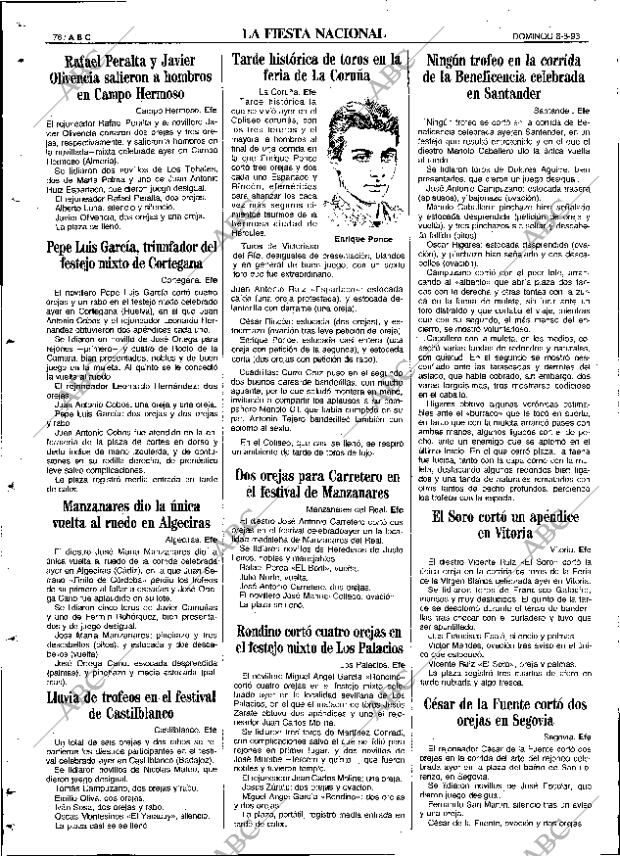 ABC SEVILLA 08-08-1993 página 76