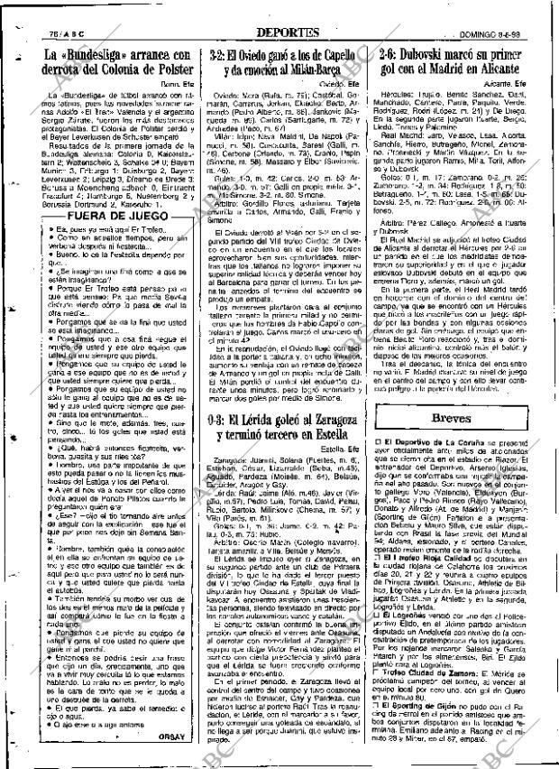 ABC SEVILLA 08-08-1993 página 78