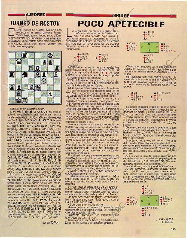 BLANCO Y NEGRO MADRID 08-08-1993 página 105