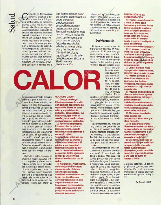 BLANCO Y NEGRO MADRID 08-08-1993 página 84