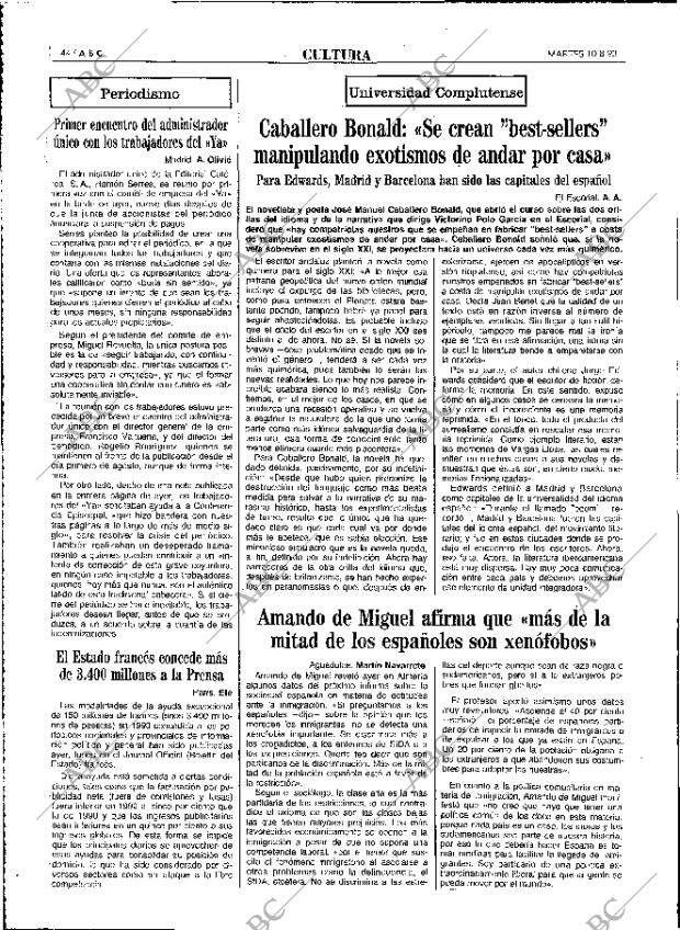 ABC MADRID 10-08-1993 página 44